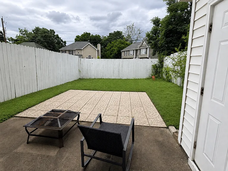 Fenced Backyard