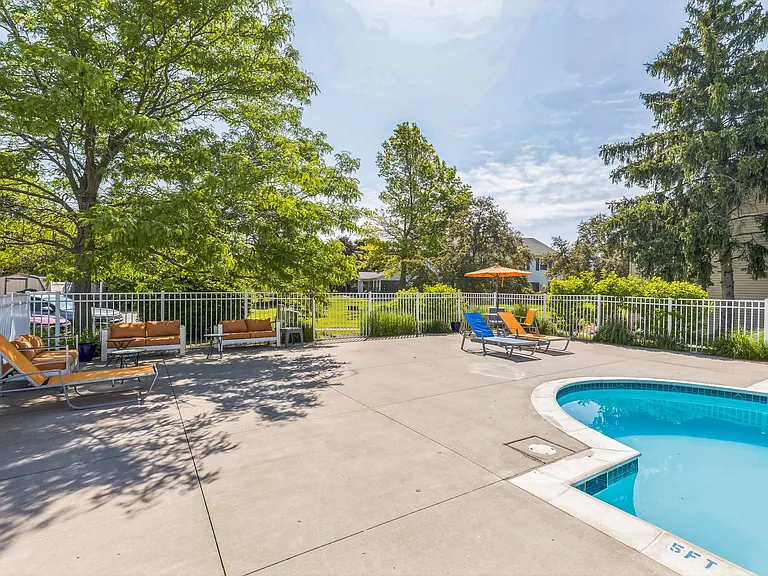 Relax poolside with comfortable sun loungers perfect for soaking up warm weather, professionally operated by Highlands Vista Group.