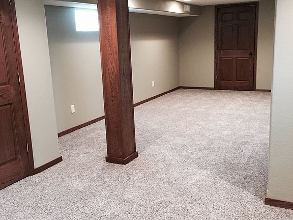 One side of the basement
