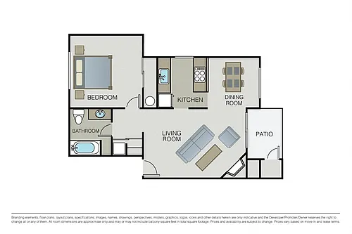 Floor plan Plan 1A