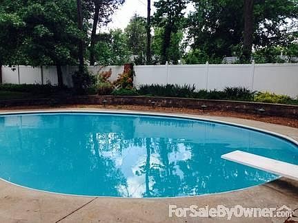 Backyard and pool