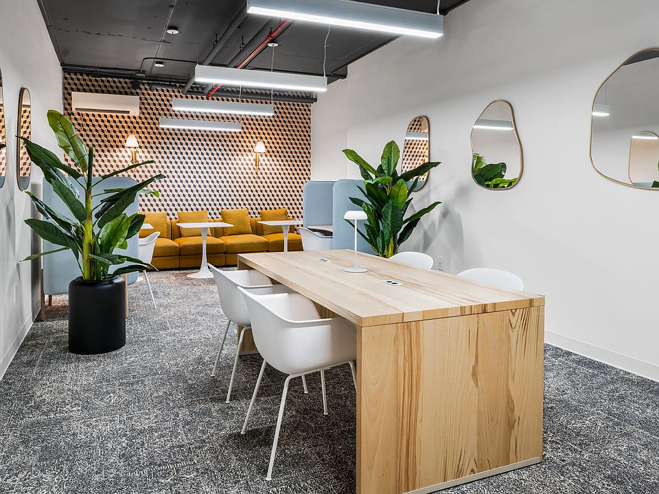 Work comfortably in Roosevelt's thoughtfully designed coworking space