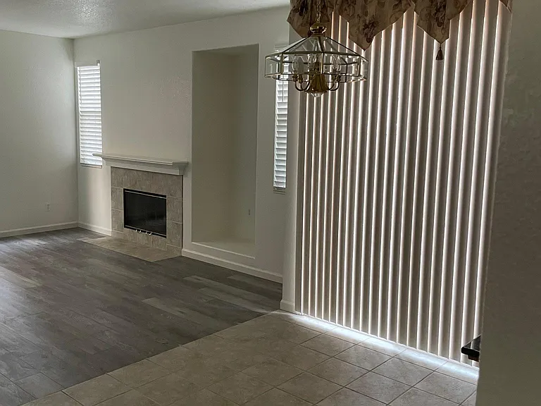 Family room with dining nook