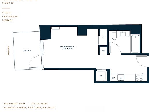 2nd image of 20 Broad St #1303