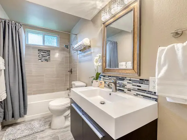 2nd Bathroom on ground floor. Start and end the day with some relaxing warm bath