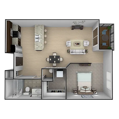 Floor plan Timber