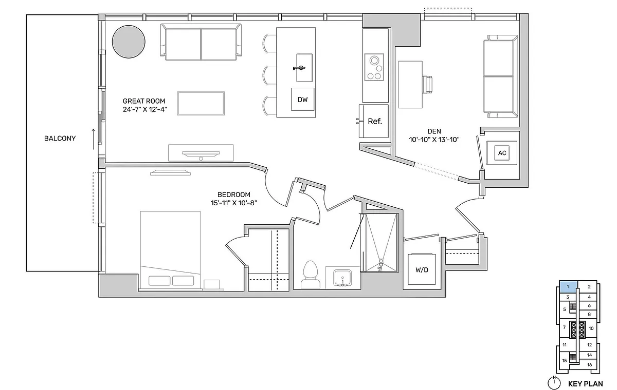 Floor plan A25