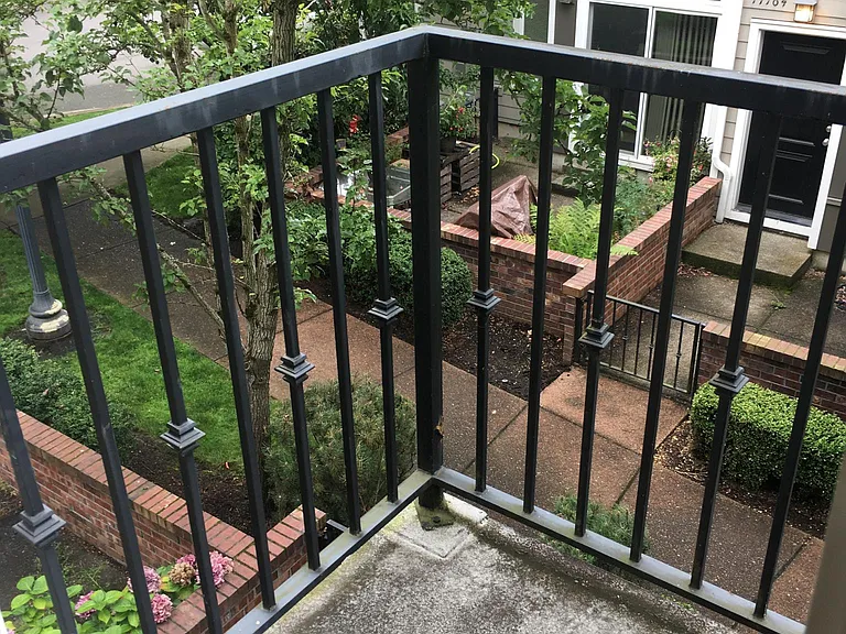 Chillax on balcony off living room!