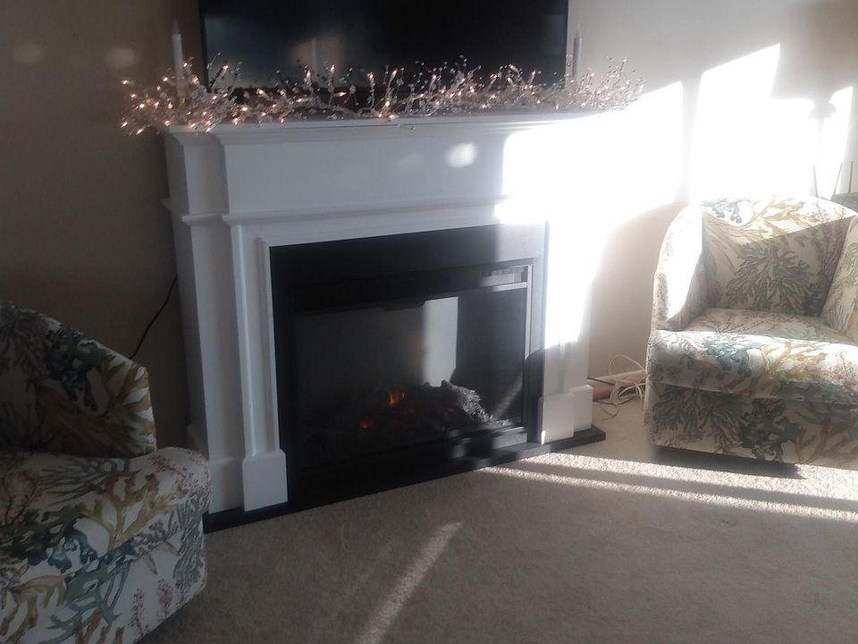 LR fireplace for cool, cozy winter days.