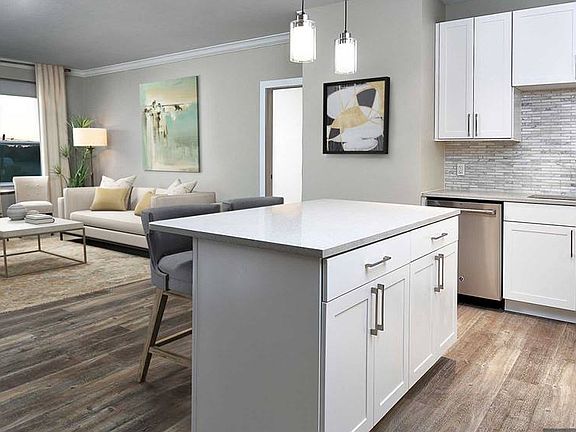 Kitchen and Living Room