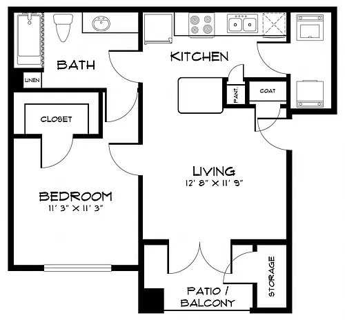 Floor plan A1