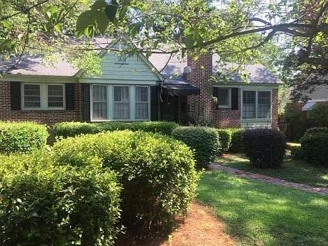 Front view of house.