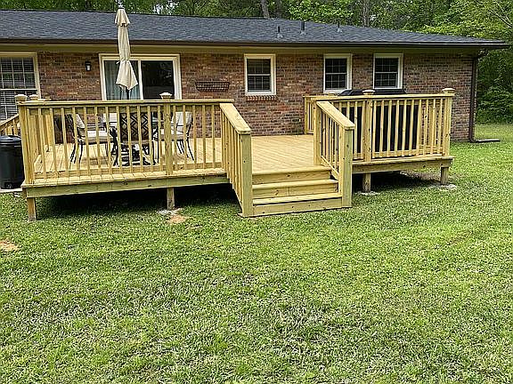 20x20 deck completed 2020 