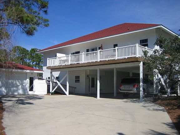 Driveway view of home