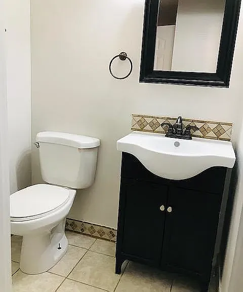 half bathroom