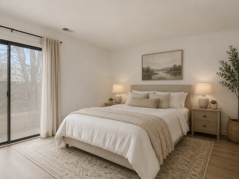 Note: photos are staged _ furniture not included.