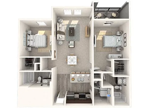 Floor plan Serenity I