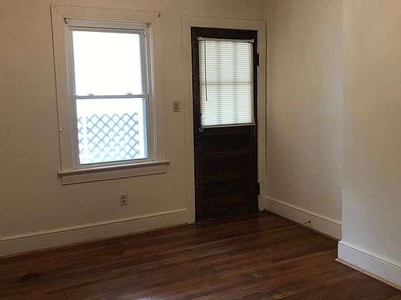 Dining room; door leads to screen porch
