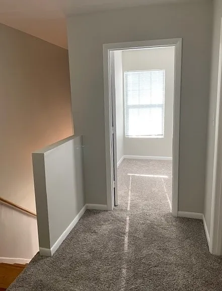 Upstairs - view into 2nd bedroom