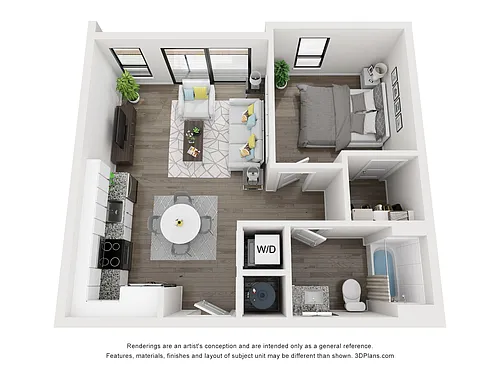 Floor plan The Parton