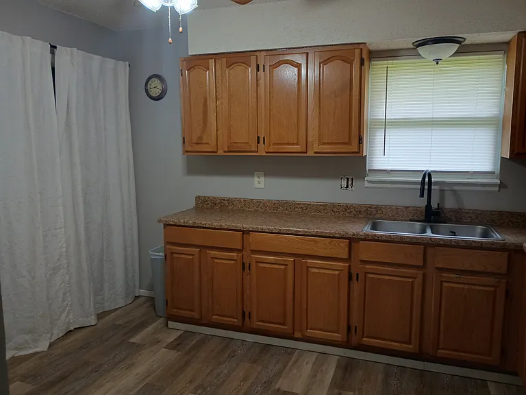 Kitchen with Laundry
