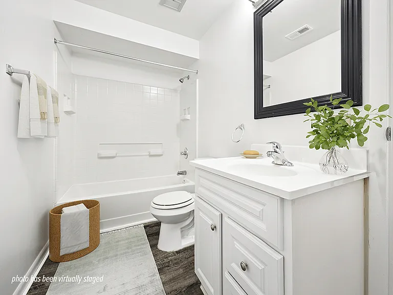 Spacious Bathrooms