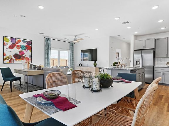 Open, airy floorplan