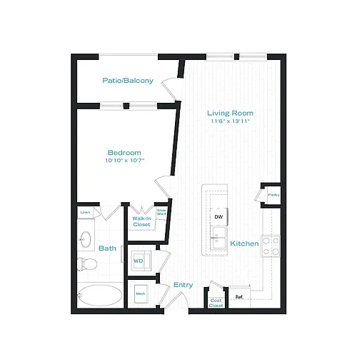Floor plan A1