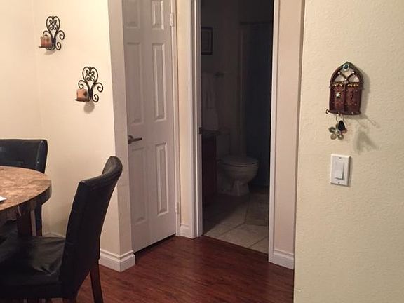 Dining/ bathroom area