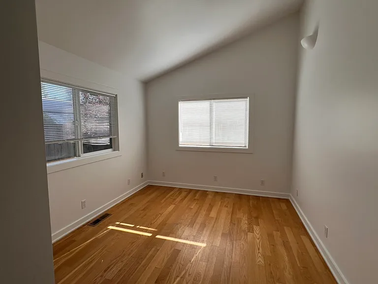 Back bedroom (Walls are all white)