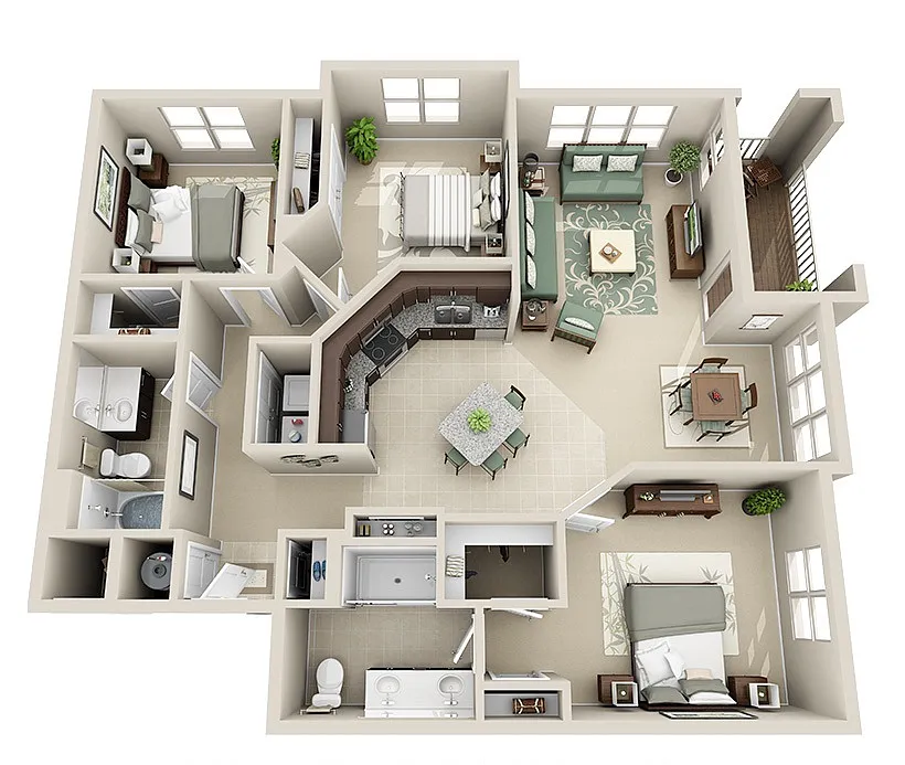 Floor plan Savannah