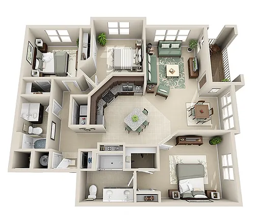 Floor plan Savannah