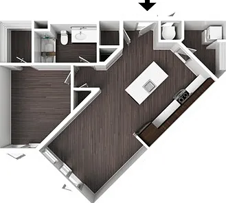 1 Bedroom Luxury B 1 Bedroom Luxury B