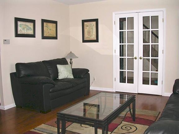Living Room w/French door