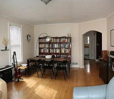 Front living room looking back towards kitchen