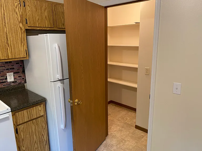 Pantry off of kitchen