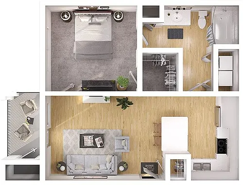 Floor plan Water Oak