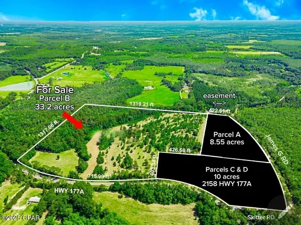 PARCEL B Highway 177a, Bonifay, FL 32425
