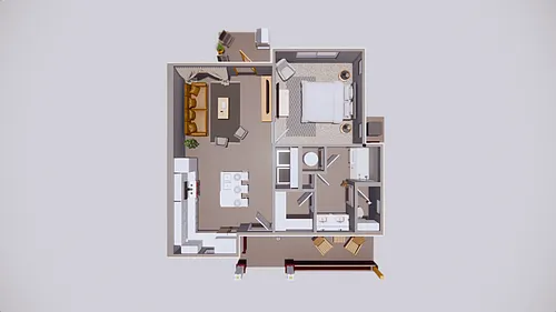 Floor plan 1 Bedroom