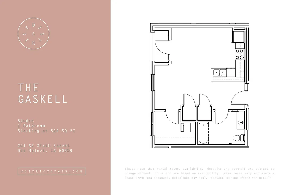 Floor plan Gaskell