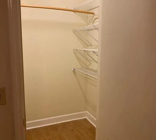 Walk-in closet in Master Suite