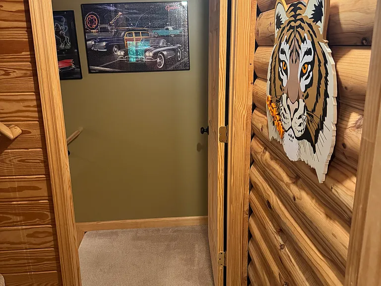 Downstairs master bedroom entrance