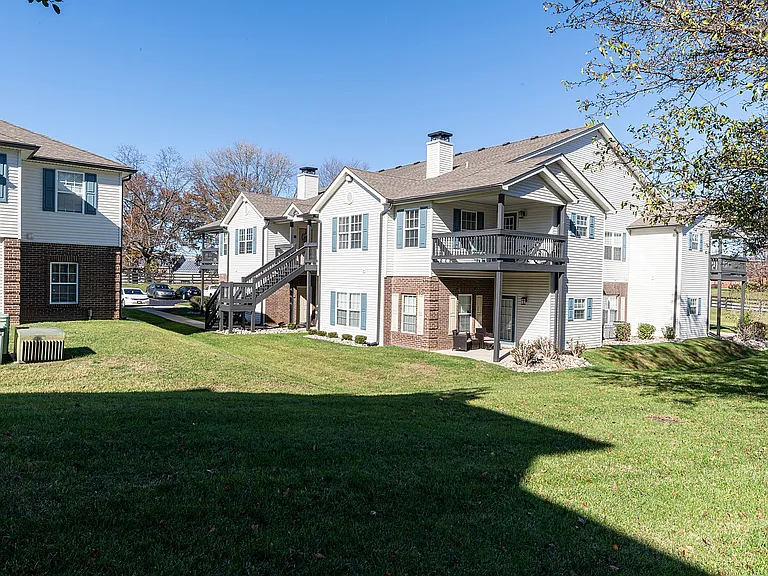 Building exterior and landscaping