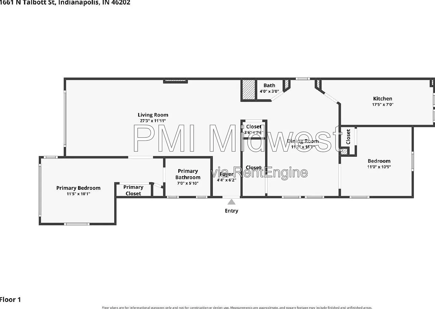 2 bed, 1.5 bath, 850 sqft, $1,179 — Photo 1