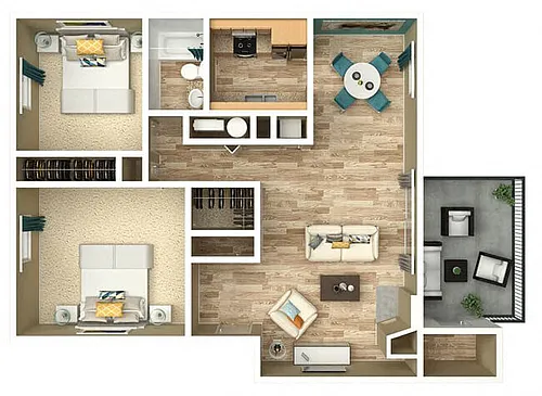 Floor plan The Ontario
