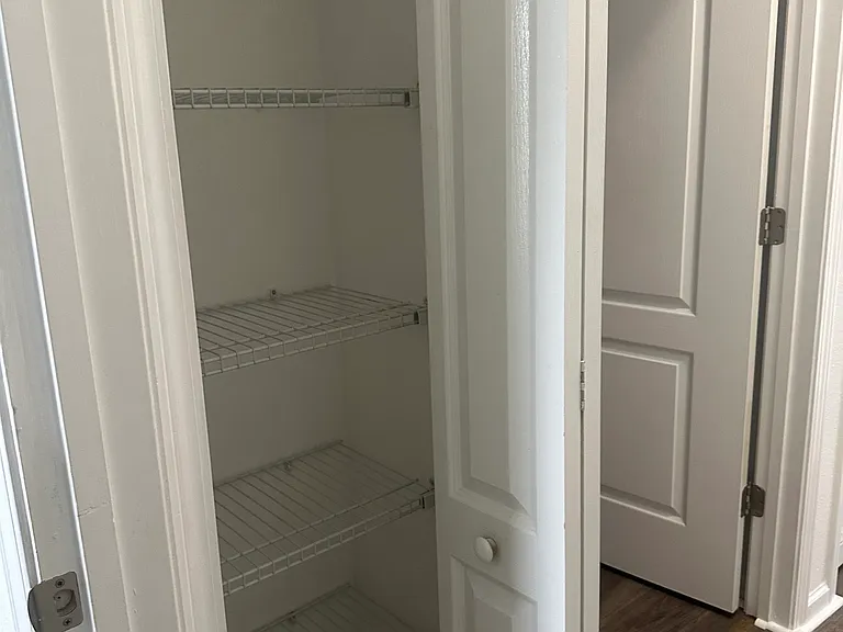 Linen Closet in Hallway