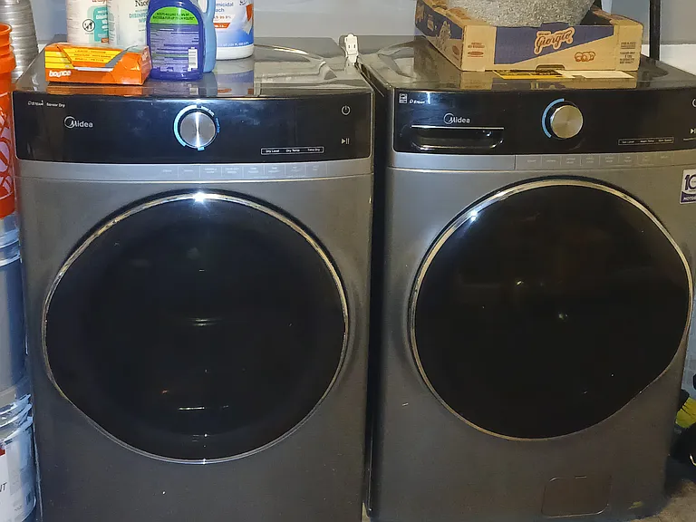 Newer SS High Quality Steam washer and dryer