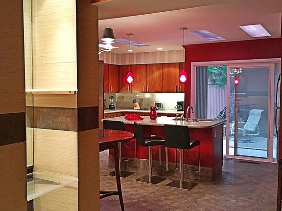 Lighted Niche for Beverage Center