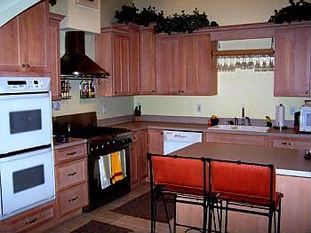 Custom Kitchen with double oven