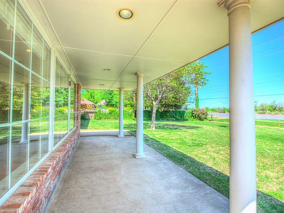 Back Porch view of pond